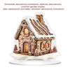 NEW 2D Christmas Snowhouse Acrylic Tabletop Decoration Family Village Miniature Statue Holiday House-Themed Christmas Gifts