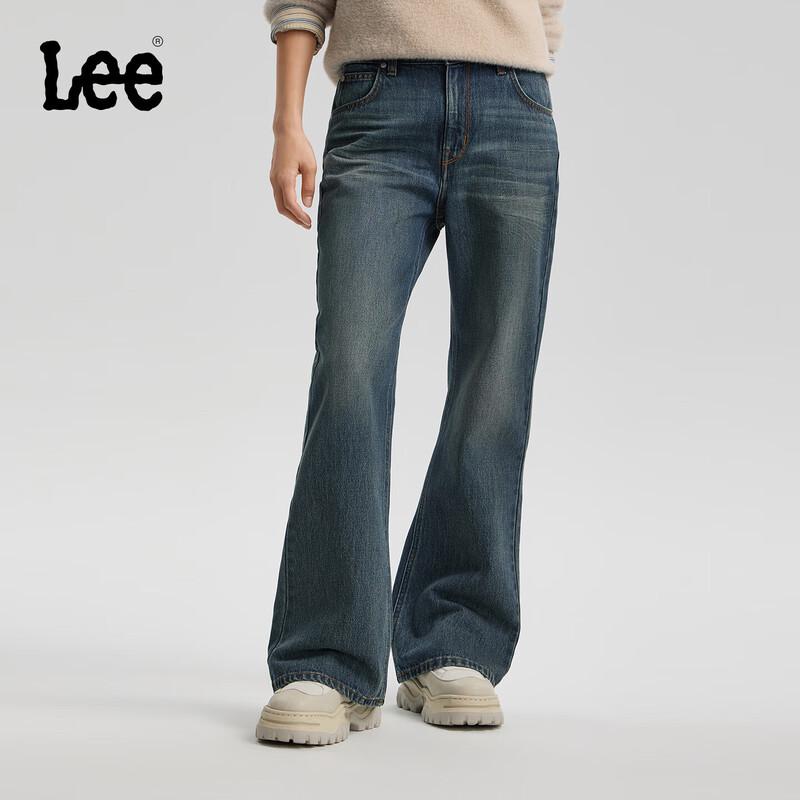 Lee Women's 427 Standard Flare Dark Blue Jeans