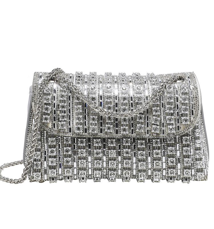 

Трансграничная вечерняя сумка со стразами, женская сумочка чонсам, варианты ношения: в руке, на плече, через плечо, под мышкой