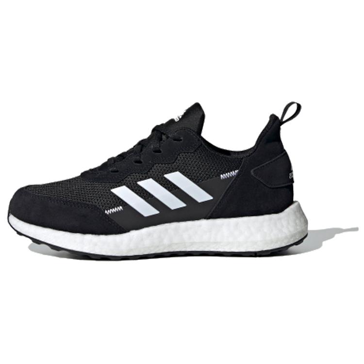 

Adidas Rapida Lux S&L J Comfortable Round Toe Slip Resistant Low top Kids Running Shoes Black White Teenagers FV2760 36⅔