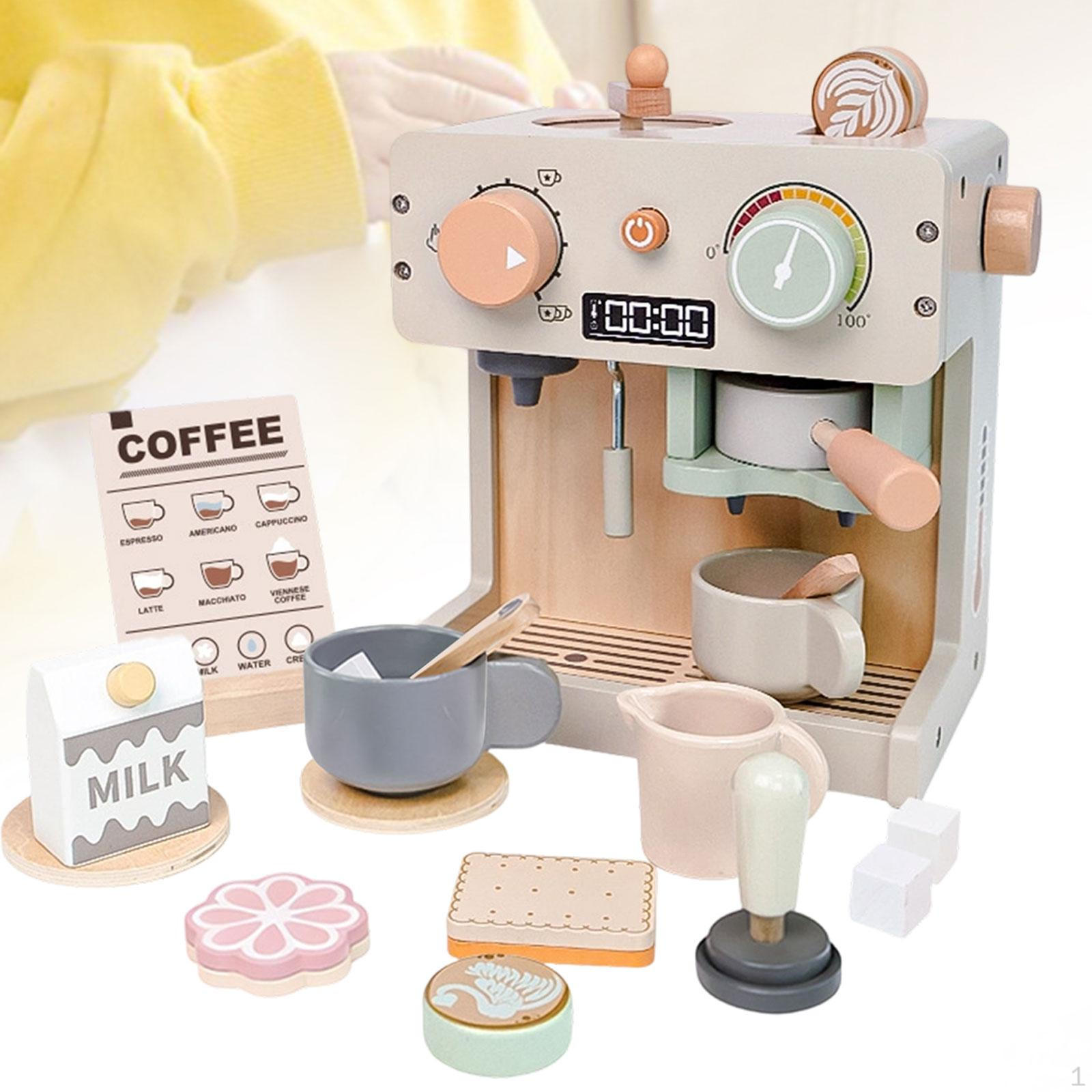 

Coffee Maker Playset Afternoon Tea Toy Set Bread Children Parent Child Interactive Role Play