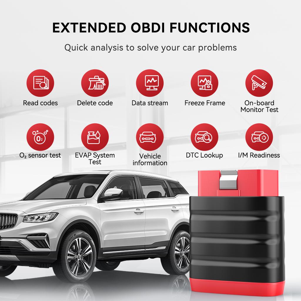 THINKCAR THINKDIAG Mini Scanner OBD2 Aggiornamento Gratuito a Vita Tutte le Auto Diagnosi Completa dei Sistemi Strumento di Scansione Automobilistica IOS Android