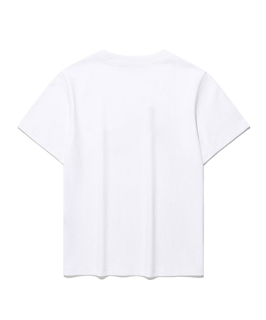Kimseupeulesikoteunmakes Market College T-Shirt White