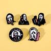 Creative Personality, European and American Film and Television Characters, Surrounding Metal Badges, Screaming and Funny, Diablo Brooch