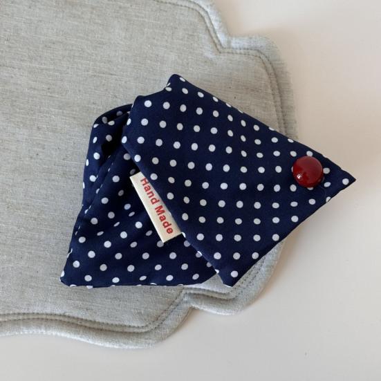 Hairpin Cloth Bowknot Decor Back Head Hair Clip with Dot Print Button Decoration Wide Tooth Strong Grip Hairpin Hair Accessories