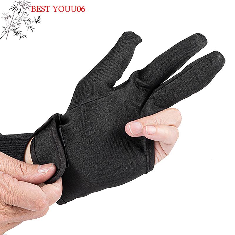 (YOUU06)Guanto da Barbiere a Tre Dita per Parrucchiere Resistente al Calore Protezione Dita Accessori per Stiratura Capelli Arricciatura Styling