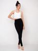 Roopa Bamboo Yoga Long Size Authentic Japanese Product Women's Leggings, Black, Length, 101100415-001-M,