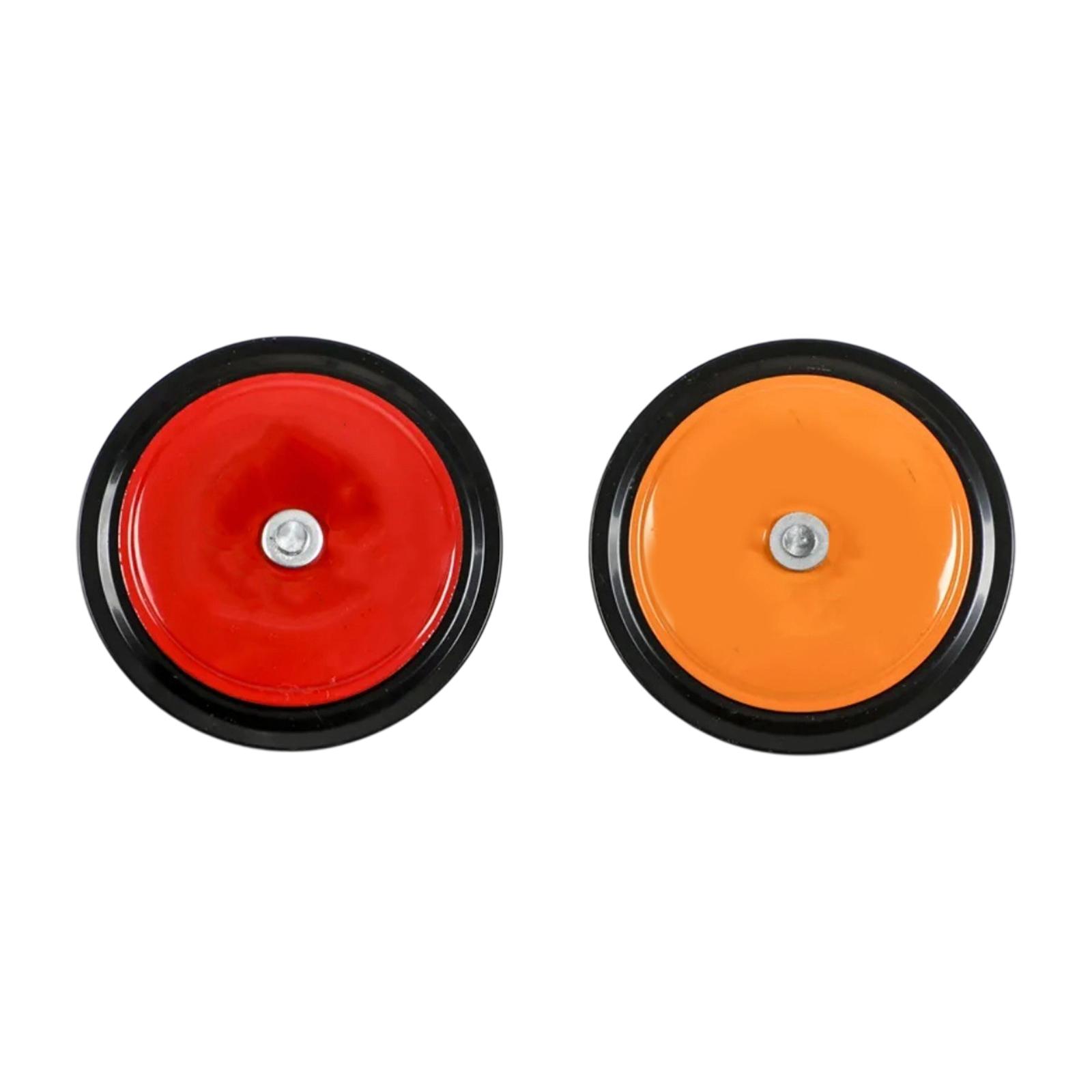 

2pcs Motorcycle Horn Loud Double Voltage Disk Horn 12V 24V Easy Installation Rustproof Horn Upgrades for Urban Commuting 1