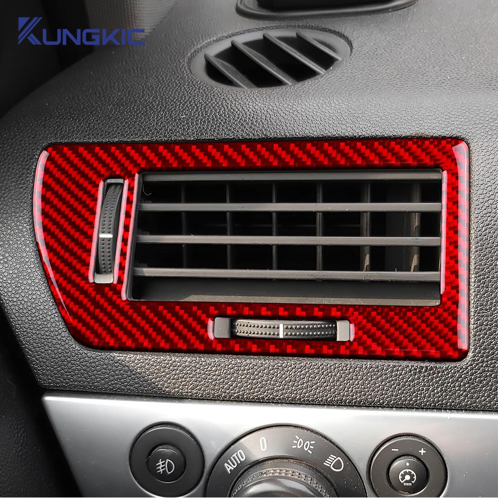 Per Vauxhall Opel Astra H MK5 2004 2005 2006 2007 2008 2009 2010 Vera Pellicola Adesiva in Fibra di Carbonio Morbida Pannello Cruscotto e Bocchette Aria Auto