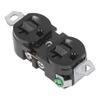 Double Industrial Plug Socket American Generator Plug for Electrical Applications 20A 125V