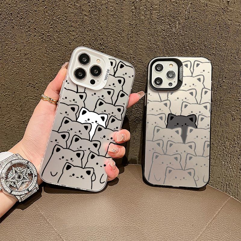 Silicone Case For Xiaomi 11 Lite 13T 14T 15T Samsung A07 A17 A37 A57 Oppo A38 A58 Infinix Hot 40 30i Cover DIY Painted Cartoon Shockproof Phone Bumper
