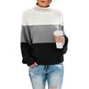 Womens Off The Shoulder Sweater Casual Knitted Loose Long Sleeve Pullover