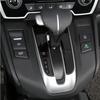 Black Gear Shift Box Panel Cover Trim For Honda CRV CR-V 2017-2021