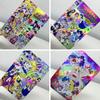 Diy 18pcs/set Sailor Moon Tsukino Usagi Self Control Collect Signature Trading Flash Card Anime Christmas Gift