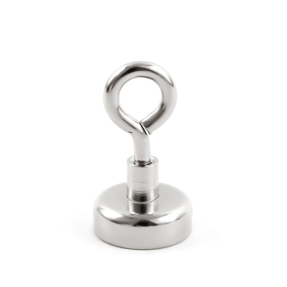 Pot Garage Deep Sea with Eyebolt Ring Pulling Fishing Magnets Kitchen Tools Salvage Magnets Hooks