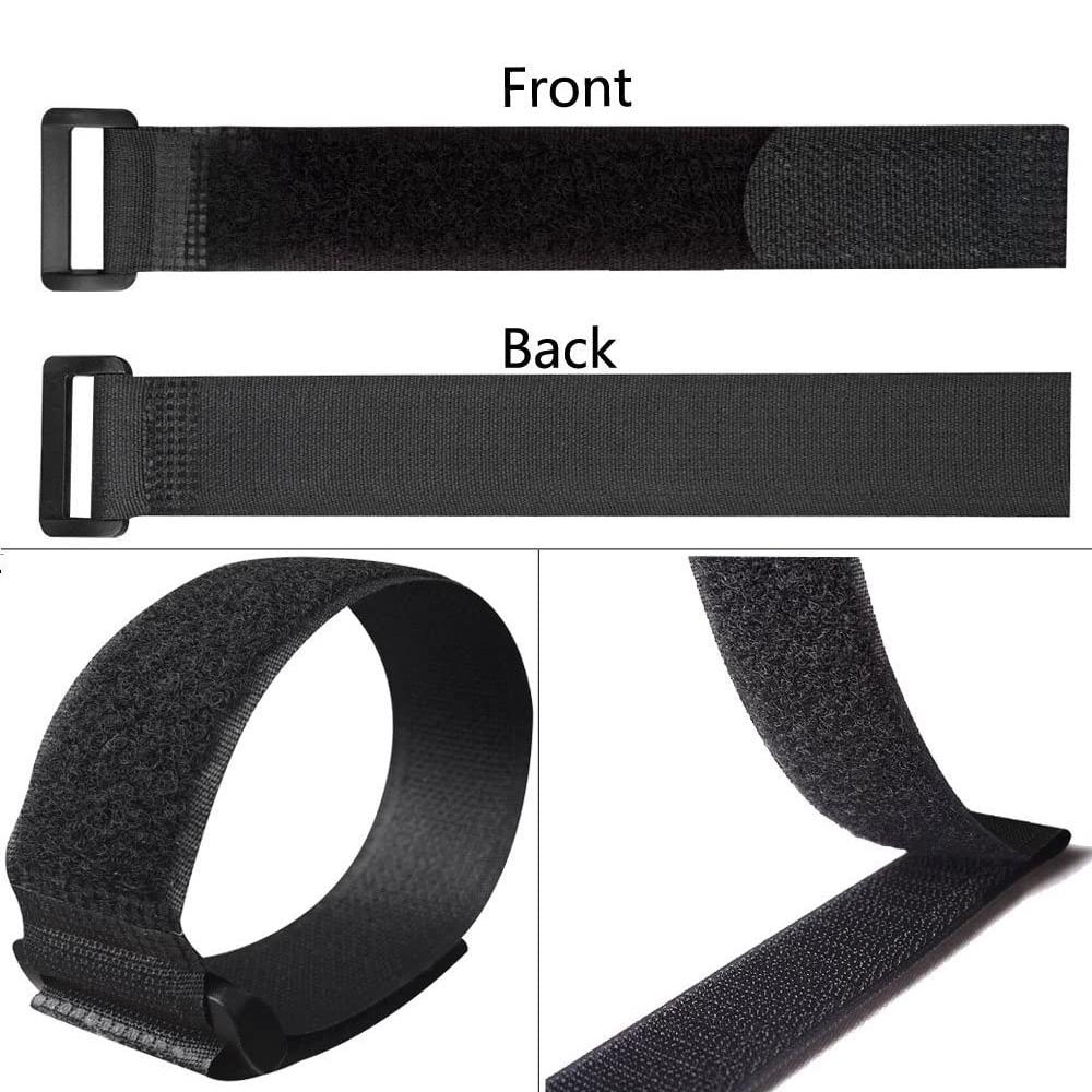 10PCS 2530cm Reusable Fastening Bike Tie Nylon Hook Loop Durable Multil Purpose Self-adhesive High Quality Strap Cable Ties