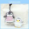 New Escape School Penguin Plush Doll Keychain With Ultra Soft Stuffing For Cute Bag Decoration