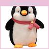 Plush Soft Penguin Doll With Scarf Design For Kids Bedroom Decor Playtime And