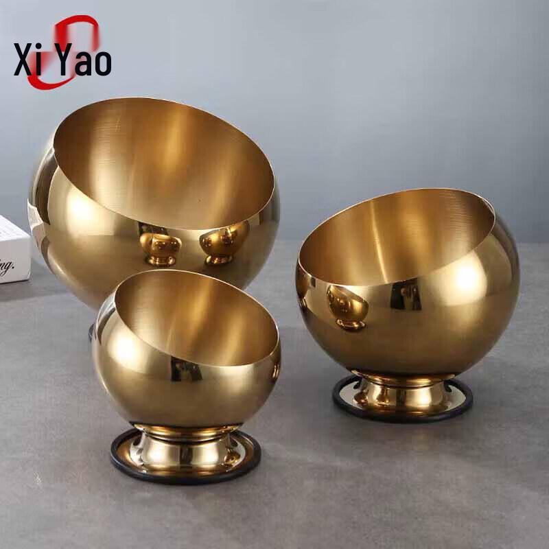 Xiyao Stainless Steel Slanted Dipping Bowl