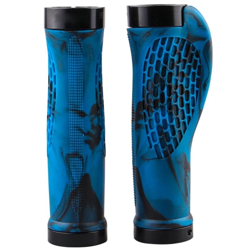 Comfortable NonSlip Bicycles Handlebar Grips Nonslip Cycling Handlebar Sleeve Bilateral Locks Bikes Handlebar Grips