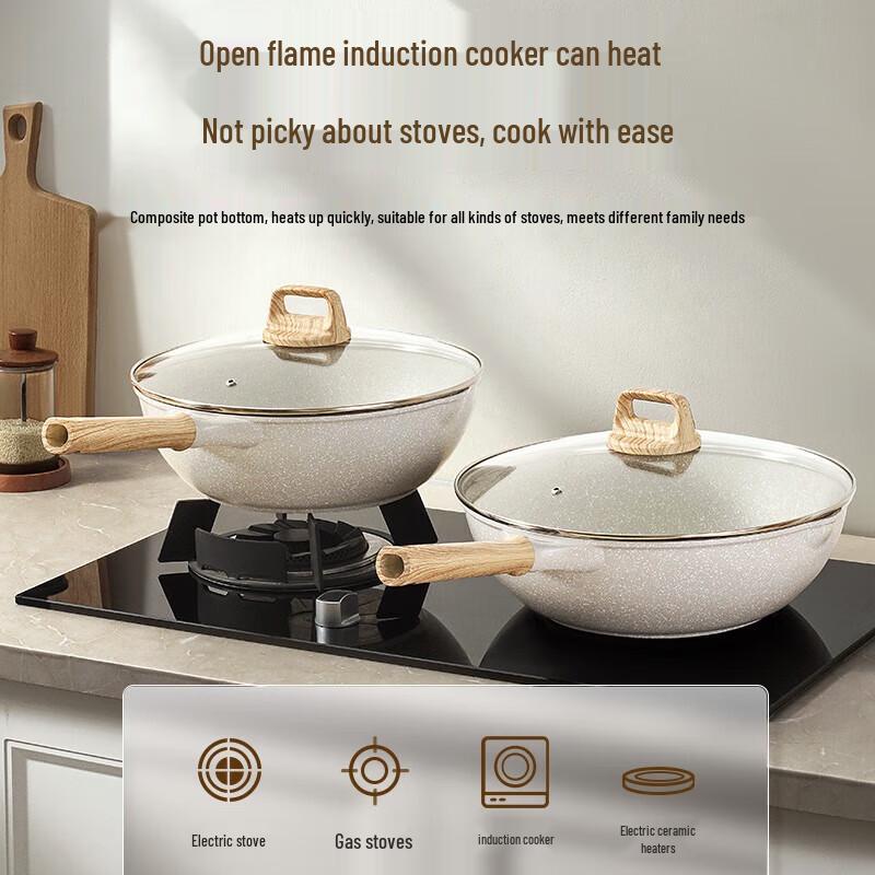 Aishida Crystal Non-stick Wok