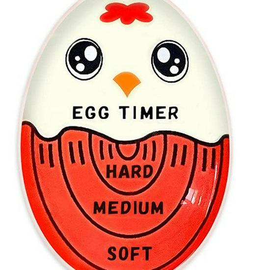 Mini Kitchen Egg Timer, Color-Changing for Egg Doneness, Multi-Color Available