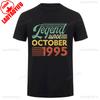 Summer 1995 Vintage Cotton T Shirt Breathable Retro 90s Short Sleeve Unisex Round Neck Casual Tee Classic 40th Birthday Gift