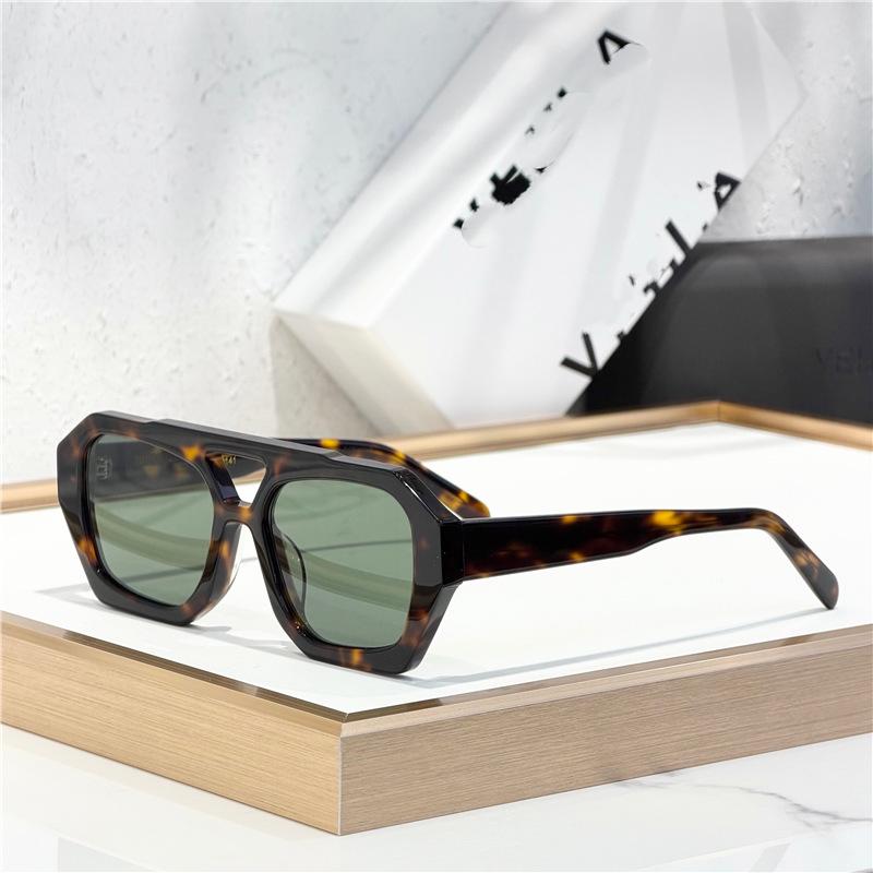 RIVER Handmade Square Sunglasses for Men & Women - Fashionable, Versatile Sun Protection for Vacation & Parties