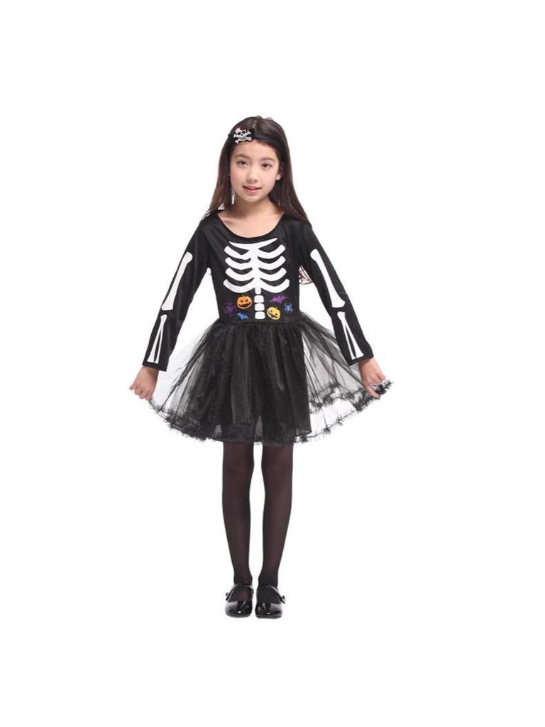 Halloween Vampire Skeleton Baron/Baroness Costume for Parties
