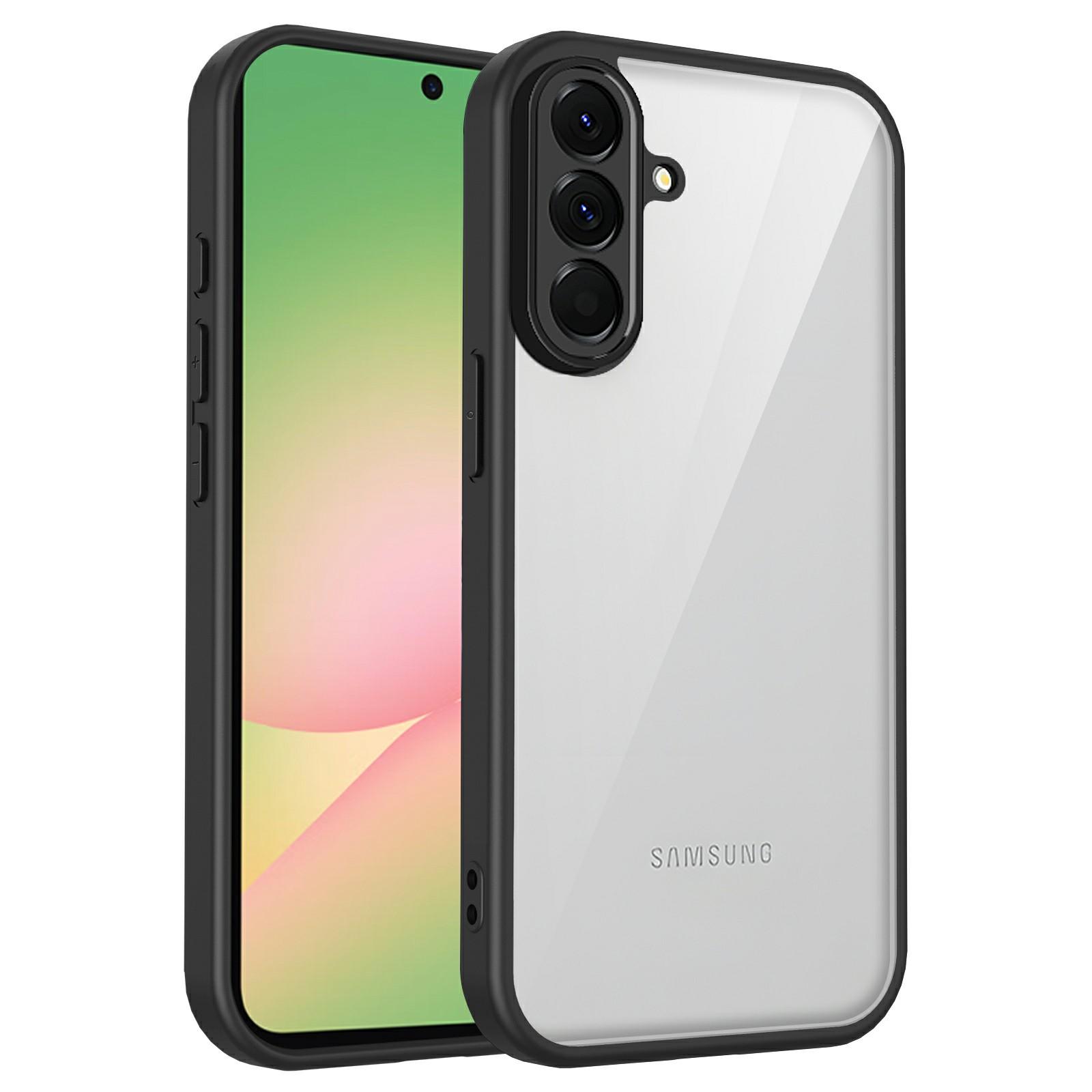 

Чехол для Samsung Galaxy A57 5G Матовый Skin Touch Прозрачный PC + TPU Ударопрочная задняя крышка телефона