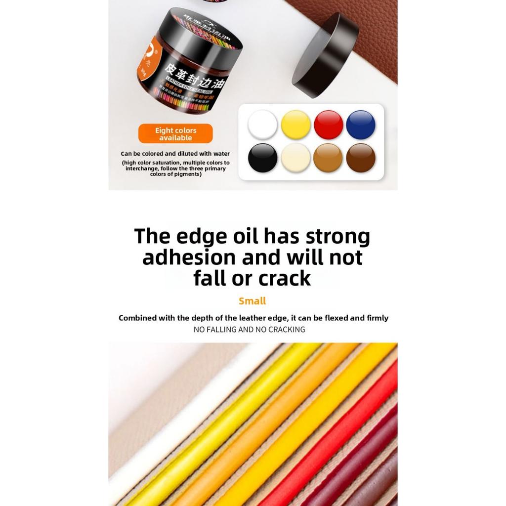 30g Nahaserva Õli - Parandab Kulumist, Koorumist ja Värvikadu - Sobib Kottidele, Kingadele, Jakkidele, Diivanitele ja Kõikidele Nahktoodetele