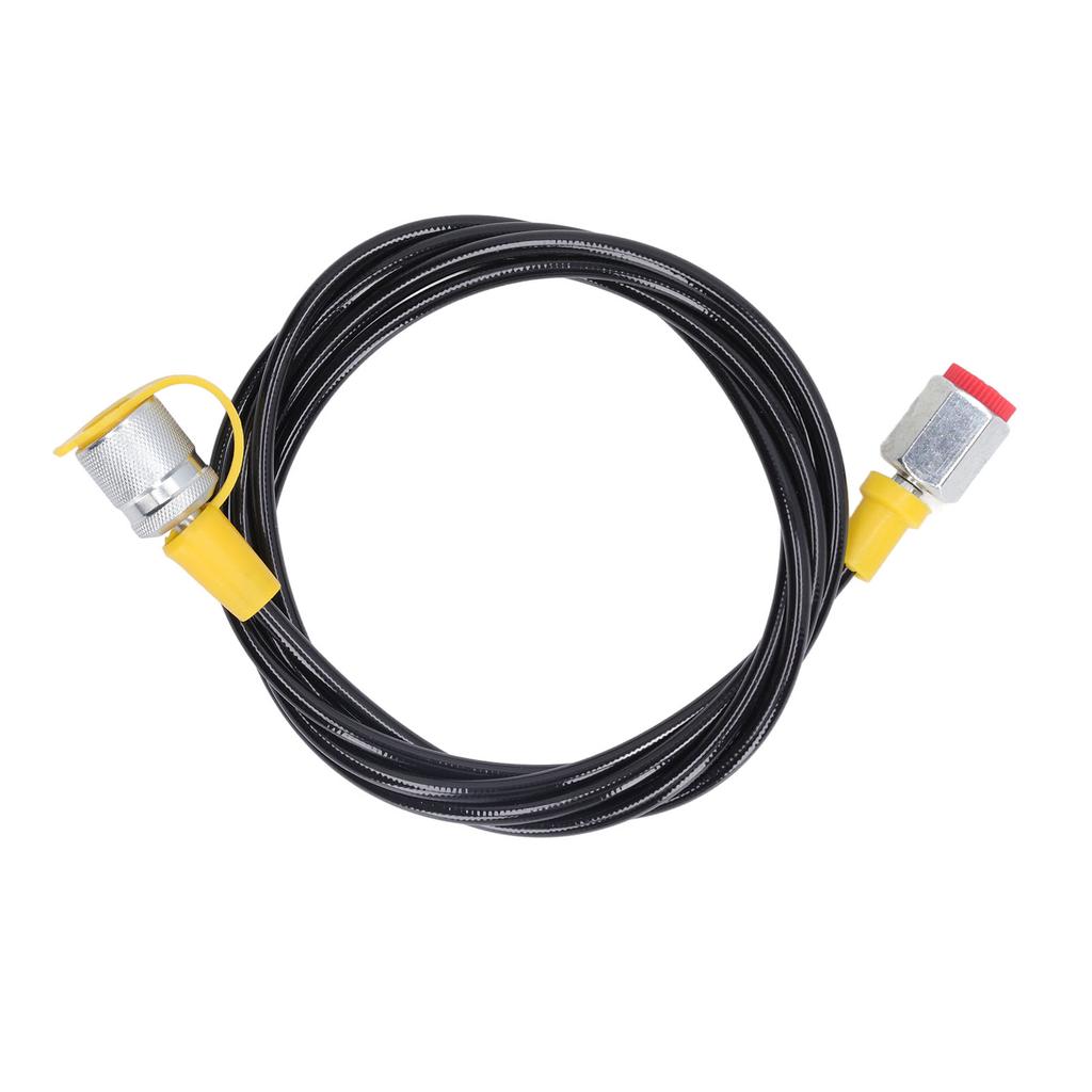 2m 6ft Hydraulisk trykktestslange 630Bar M16 X 2‑1 4BSP PU-kappe Høytrykksbestandig testkoblingsslange