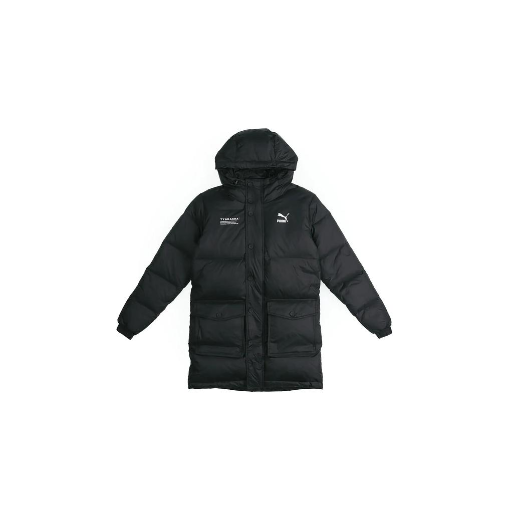 Puma TYAKASHA Down Jackets Unisex Black Hooded Moderate Other (Unisex) Down Jackets 595561 01