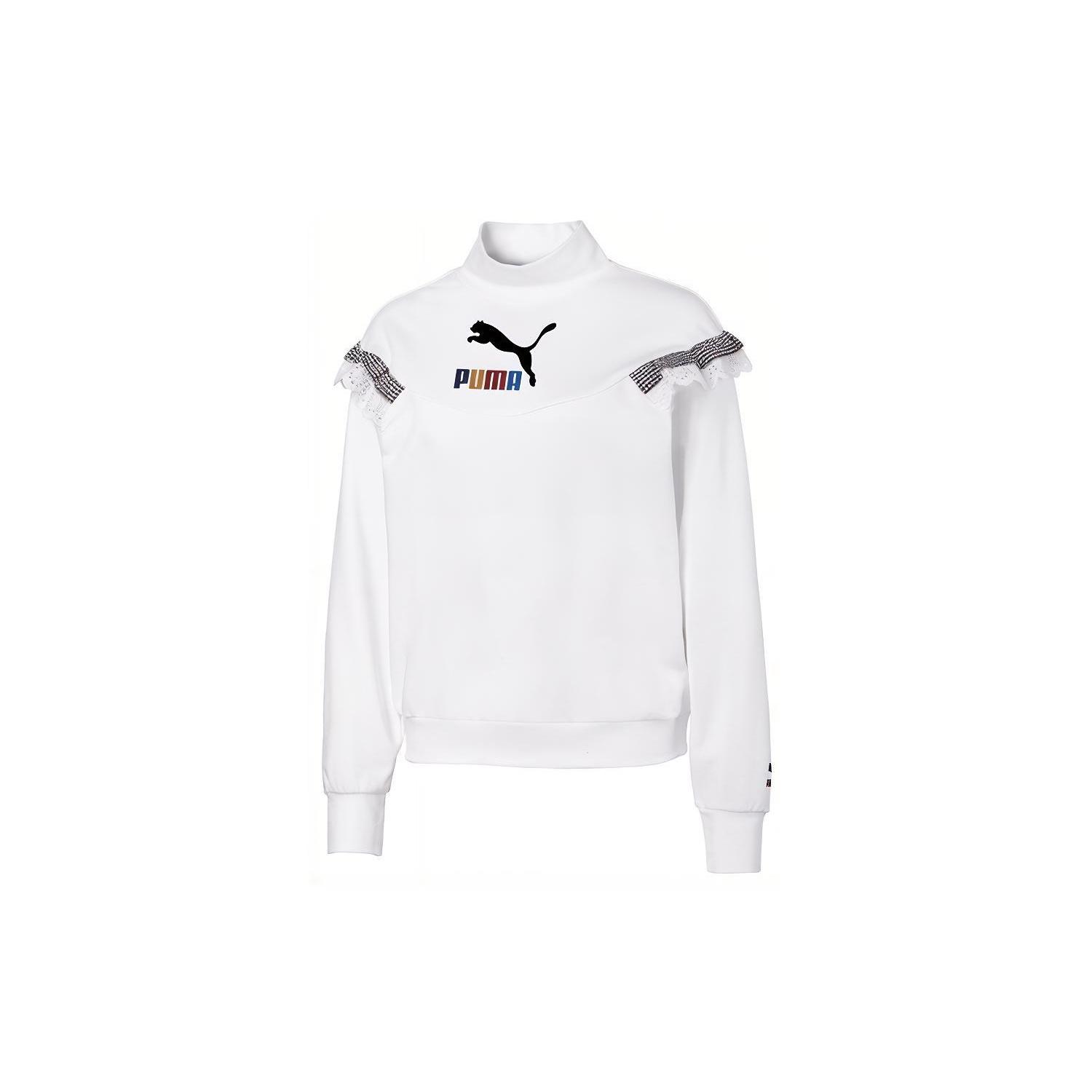 PUMA x TYAKASHA Turtleneck Sweater White Men s 595555-02 L