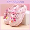 Adorable Summer Childrens Clogs Unisex Cute Cartoon Design Soft And Breathable Eva Shoes