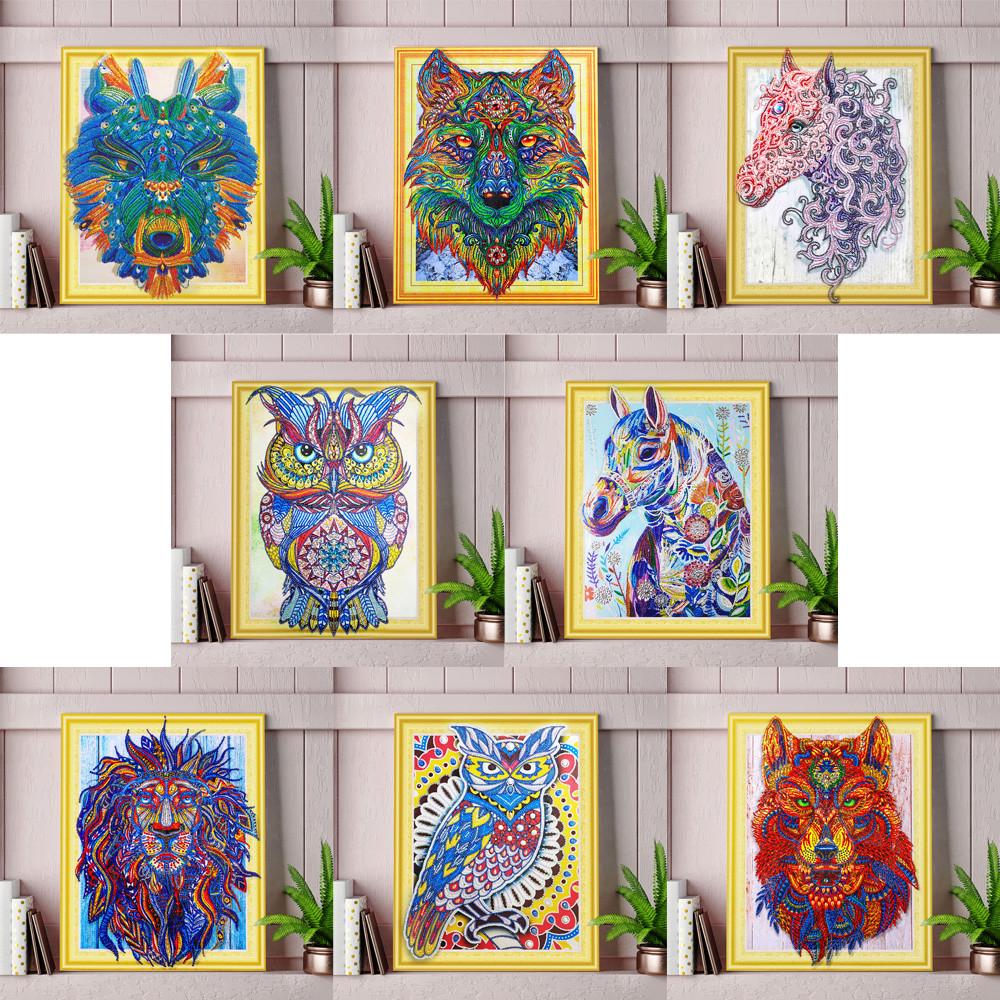 Buy Special Shaped Diamond Painting DIY 5D Partial Drill Cross Stitch ...