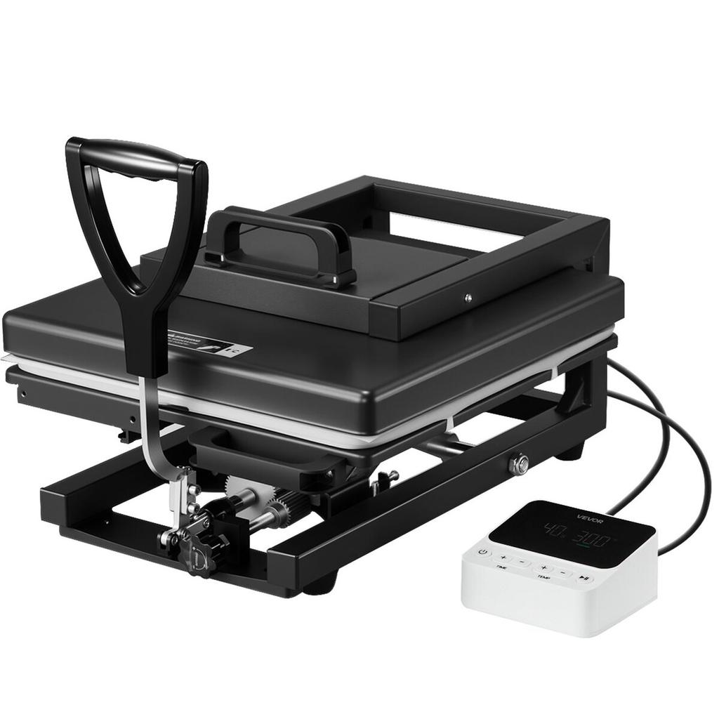 Hybrid Heat Press, 380 X 380 Mm, 8-in-1 Multifunction, Heat Up Fast and Even, All-New Patented Design, Easy To Control, Sublimation Press Machine for