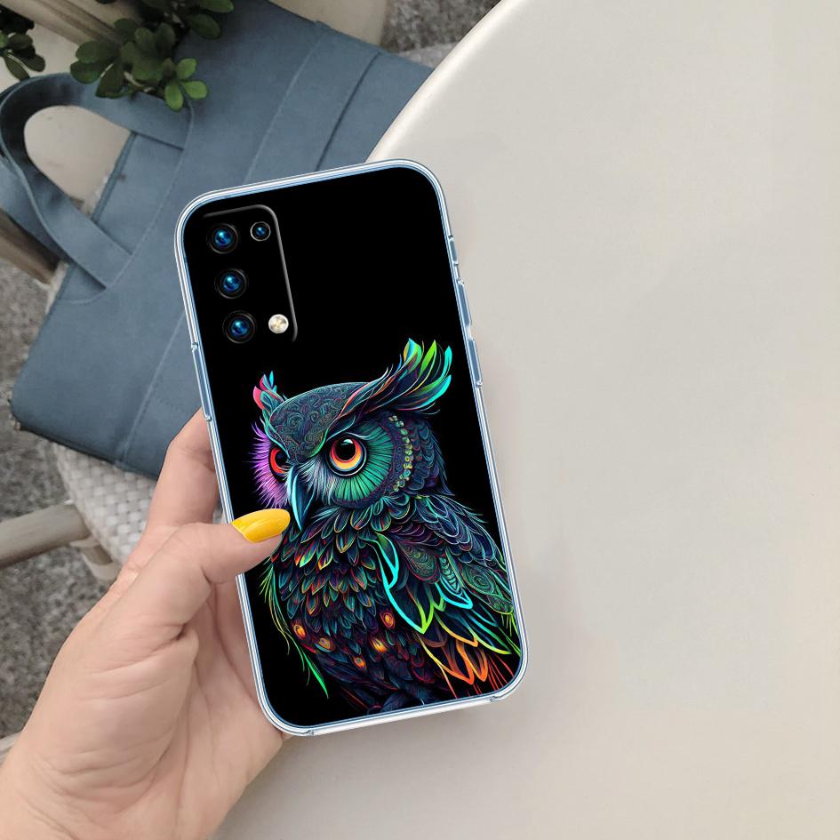 

LO20 Cartoon Art Owl Phone Case for Motorola Moto G10 G20 G30 G31 G32 G34 G35 G41 G42 G50 G51 G52 G55 G60 G60S G62 G71 G72 G75 Motorola Moto G52