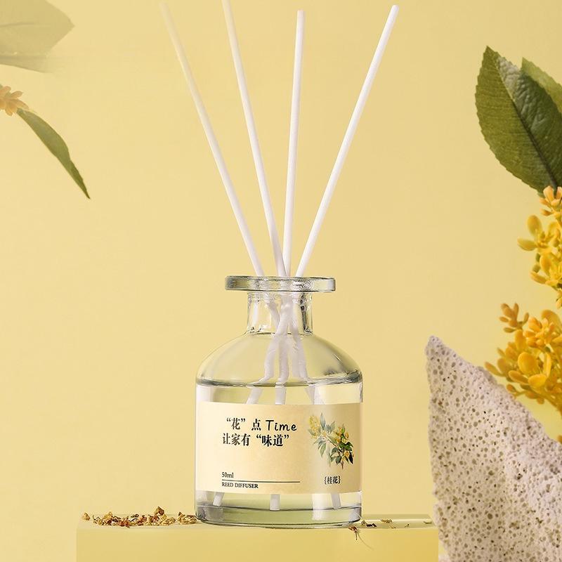 Large-mouthed Bottle Fragrance - Home Use - Indoor Air Freshener with Long-lasting and High-quality Non-flame Essential Oil for Bathroom and Bedroom