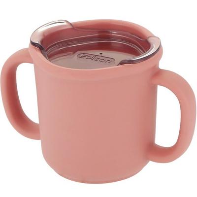 Edison Premium Silicone Training Cup 200ml, roz, 1 bucată