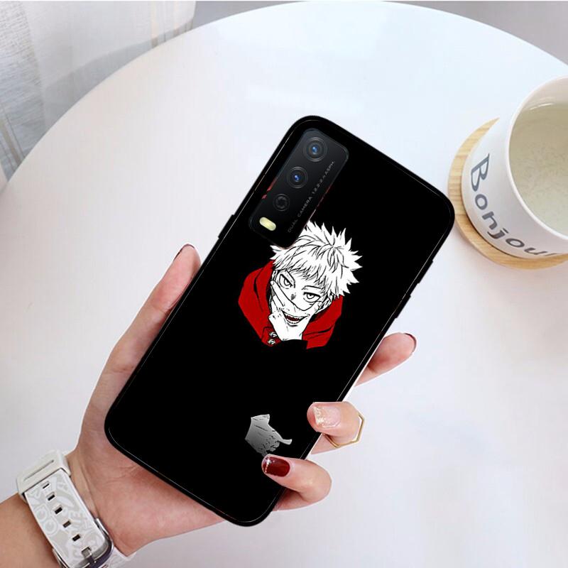 Anime Jujutsu Kaisen Ryomen Sukuna etui na telefon dla VIVO Y31 Y21 Y70 Y21S Y20 Y72 1907 Y12 Y11S Y53S Y33S Y55 Y76 Y51 Y15S Y01
