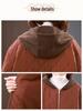 Women's 2024 Winter Hooded Cotton Coat: New Fashion Casual, Loose, Thickened, Warm Jacket