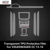 For VOLKSWAGEN CC 13-16 Car Interior Center Console Transparent TPU Protective Film Anti-scratch Repair Film Accessories Refit