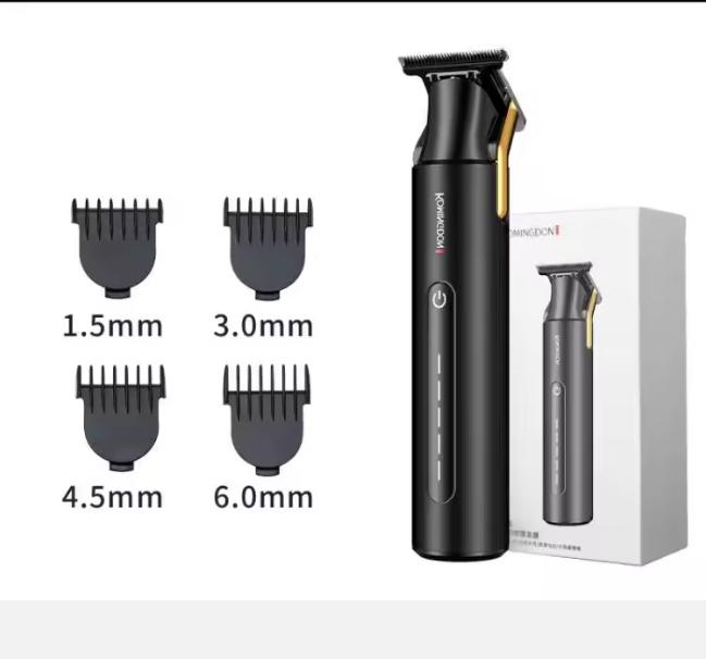 

2025 IPX6 Водонепроницаемая машинка для стрижки волос Электробритва Ножницы Карвинг Масло Головка Push Haircut Триммер С Магнитным Всасывающим Ограничением Гребень