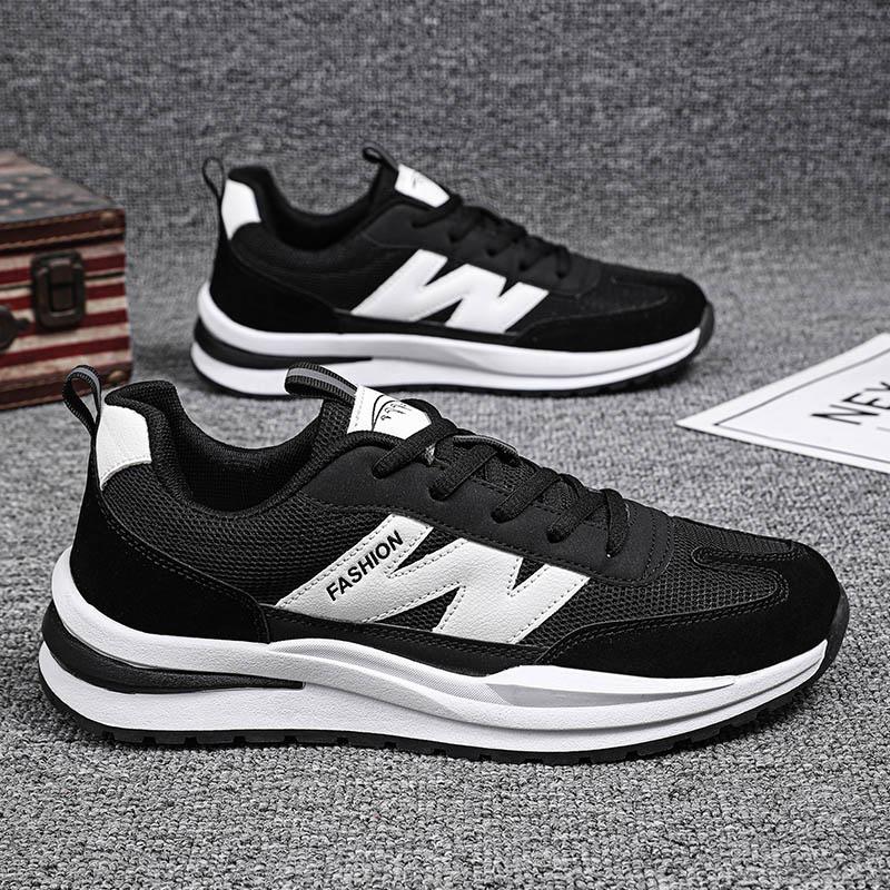 

Новая модная мужская обувь для ходьбы, повседневные спортивные кроссовки для бега 47 чёрный