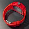 Used New Watch Richard Mille Type Quartz Homage Watch Rubber Tonneau Red Red Luxury Luxury Sports