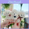 Love Bear Dog Plush Pendant Toy Key Chain For Adorable Decorations Soft And Durable 11cm Birthday Gift