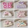 Y2k Bowknot Hair Claw Flower Bow Shark Clip Cute Cat Claw Clip  Daily