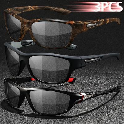 1 Stück Fotocromische Sportsonnenbrille Herren Damen Vintage Radfahren Fahren Bergsteigen Chamäleon UV400 Brille