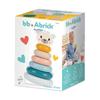 Jouet éducatif - ABRICK - Joue Pyramide - Couleur Bleu - Pour enfants à partir de 18 mois - Intérieur